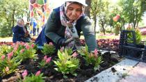 Osmangazi’nin her yeri çiçek kokuyor
