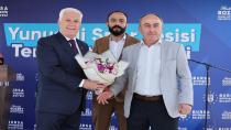 Gençler istedi, Başkan Bozbey temelini attı