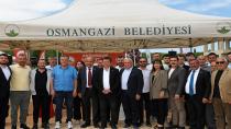 Aksungur Spor Tesisi için ilk harç döküldü