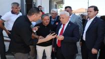 Başkan Bozbey’den yangında zarar gören bölgelere ziyaret