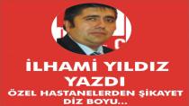 Özel hastanelerden şikayet diz boyu...