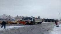 Büyükşehir kar ve lodosa geçit vermedi
