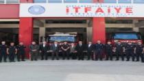 Başkan Vekili Şahin Biba'dan İtfaiye personeli’ne bayram ziyareti